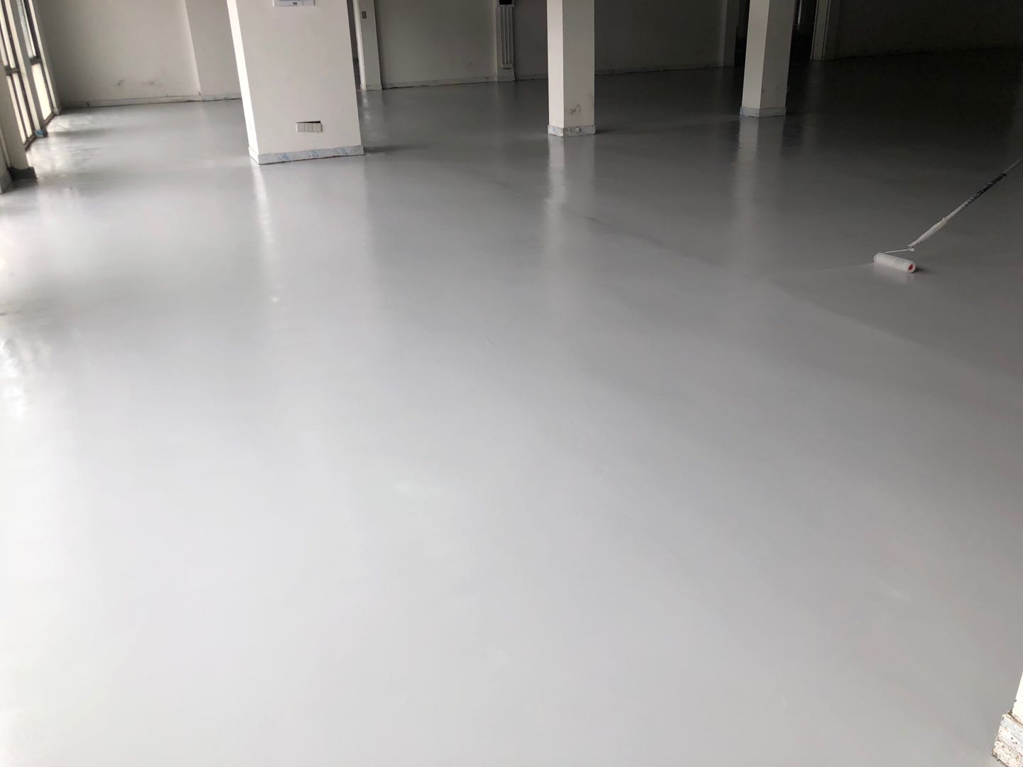 益海（泰州）糧油工業(yè)有限公司 ——磷脂車間微珠超耐磨地坪