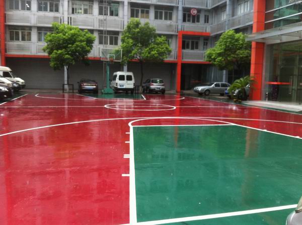 蘇州利物浦大學(xué)球場丙烯酸地坪
